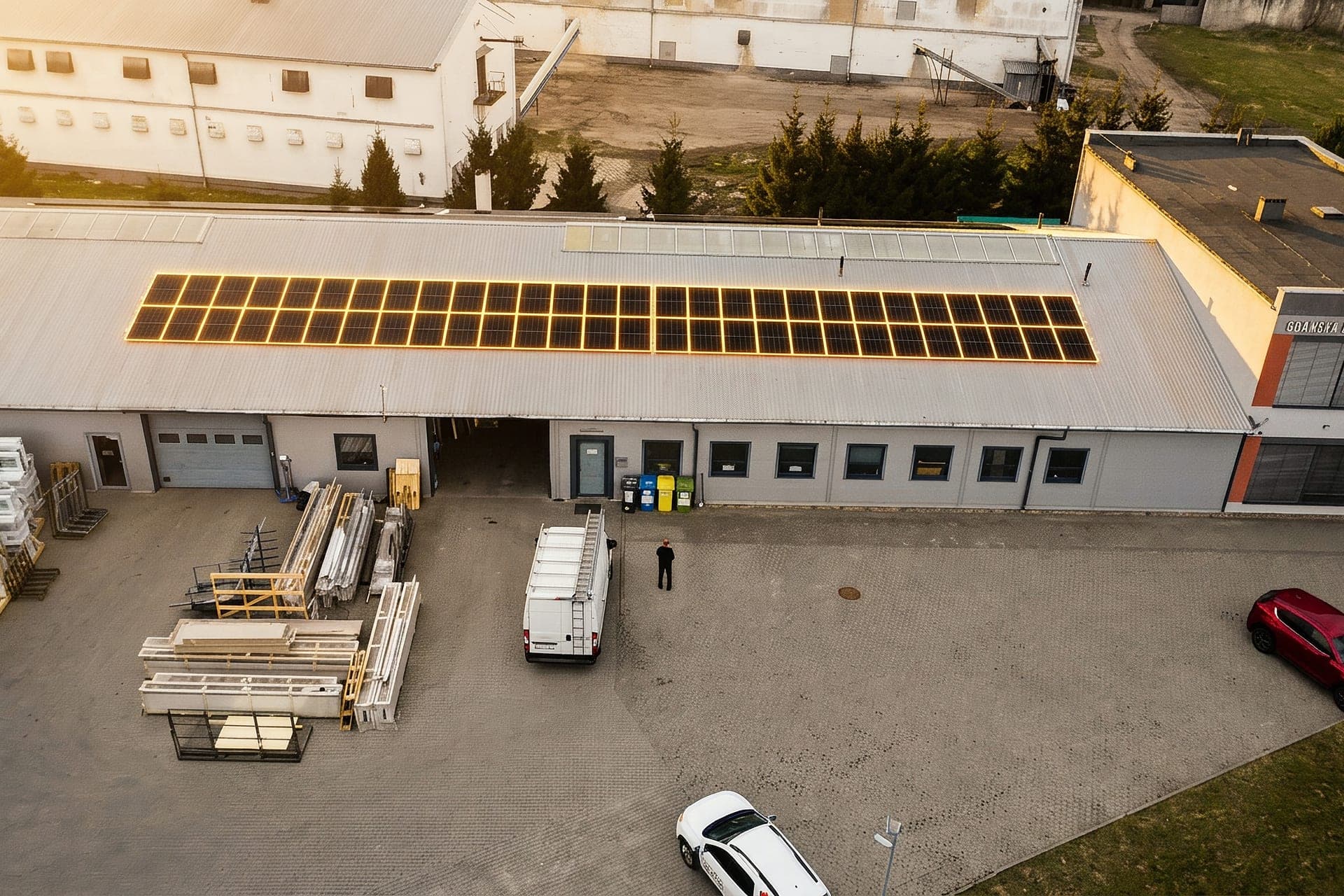 Gdańska Fabryka Okien — realizacja Amon Ra